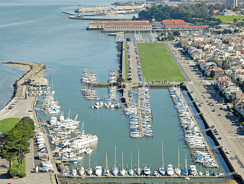 San Francisco marina
