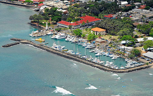 Lahaina harbor