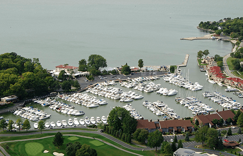 Catawba island club marina