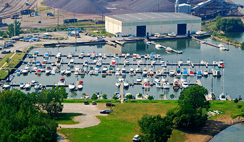 Whiskey island marina