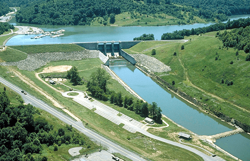 Burnsville lake