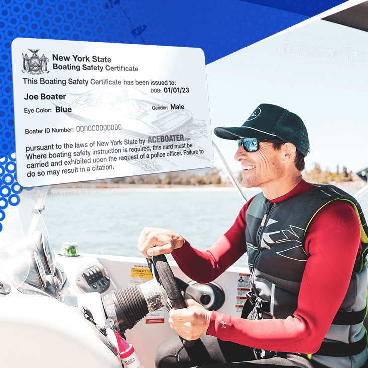 Official NYS boating license