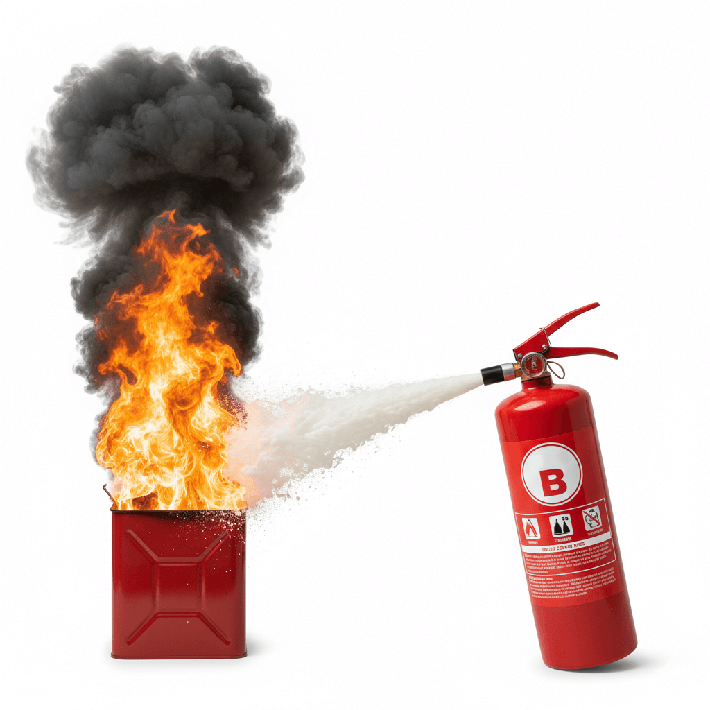 Extintores clase B