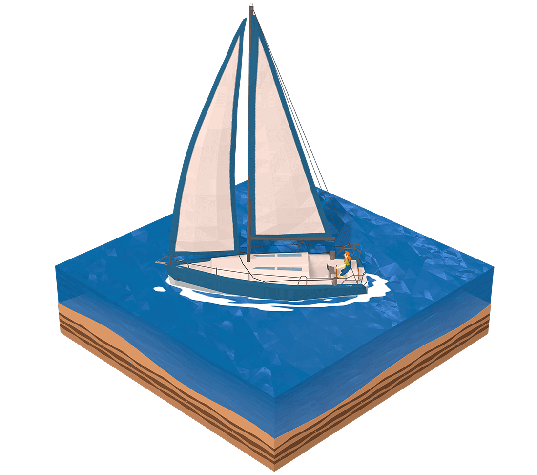 How to sail a boat