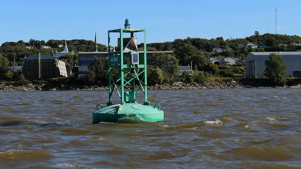 Port hand buoy