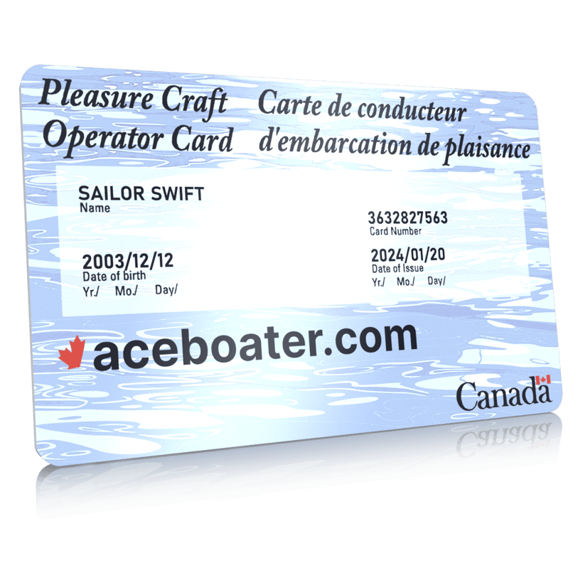 Ontario boating license