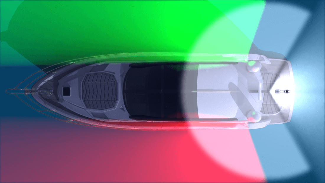 Boat Navigation Lights rules and requirements at night