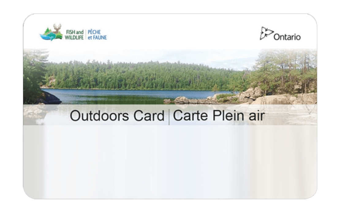 outdoors card Ontario