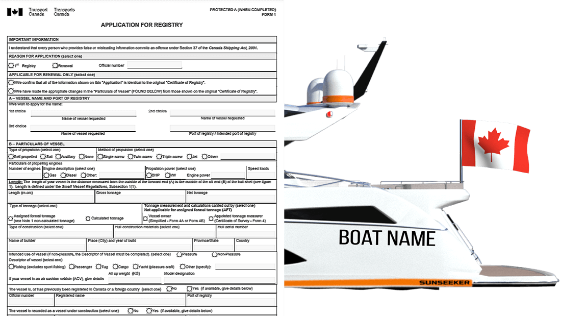 registration boat