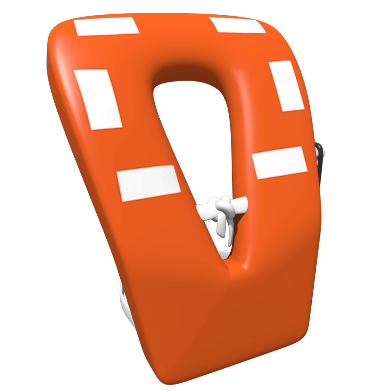 Standard type lifejacket