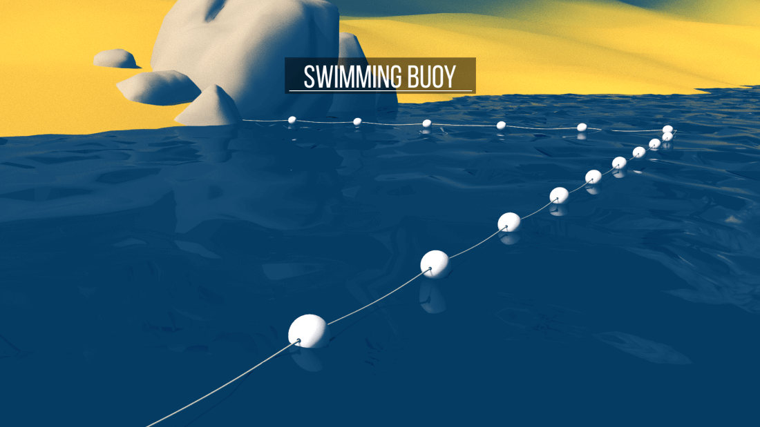 Swimming buoy