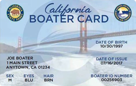 Do you need a license for a sailboat in California?