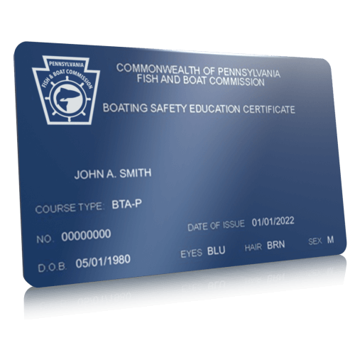 Pennsylvania Boating Card