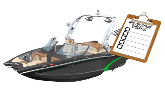 Boat pre-departure checklist