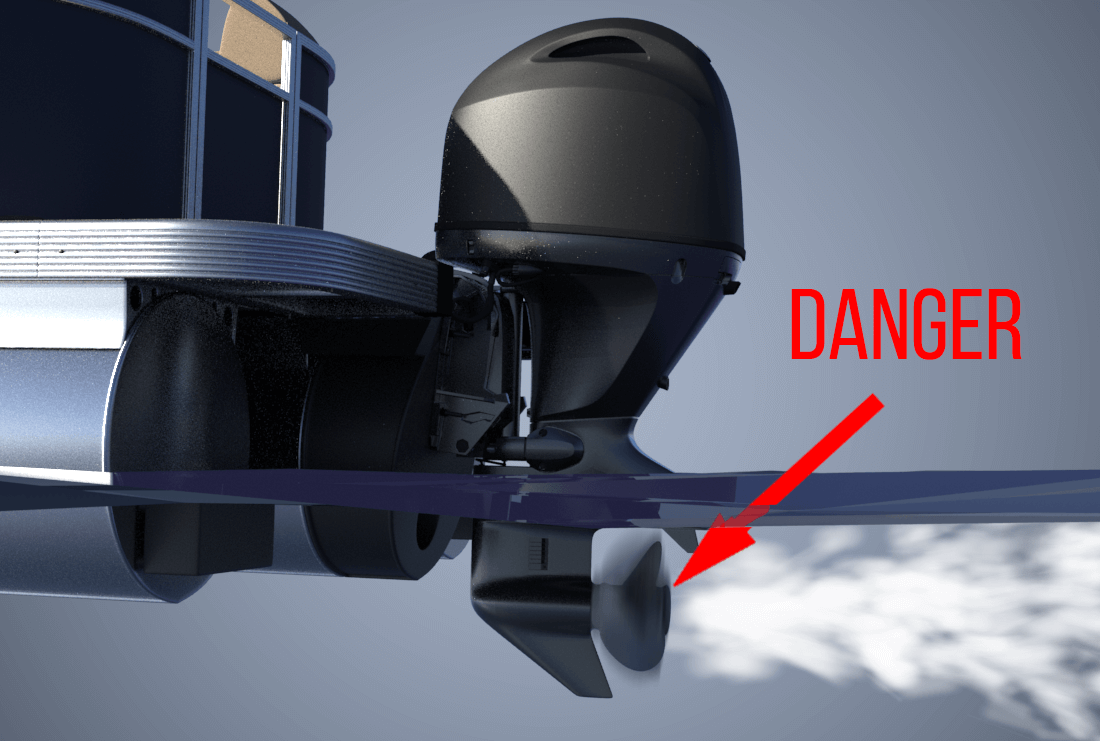 Boat propeller accident