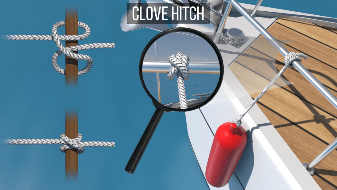 Clove hitch knot