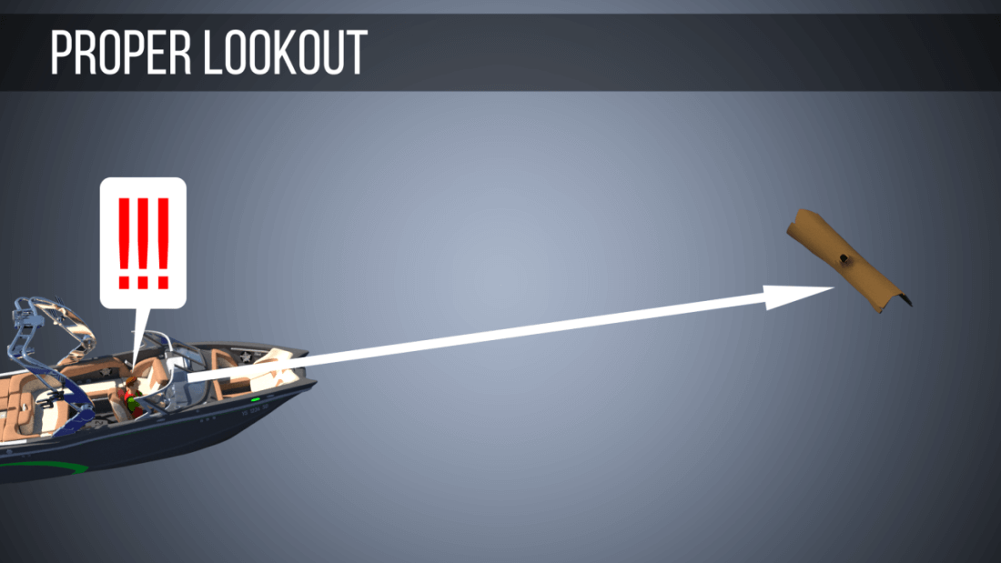 Always Maintain a Proper Lookout