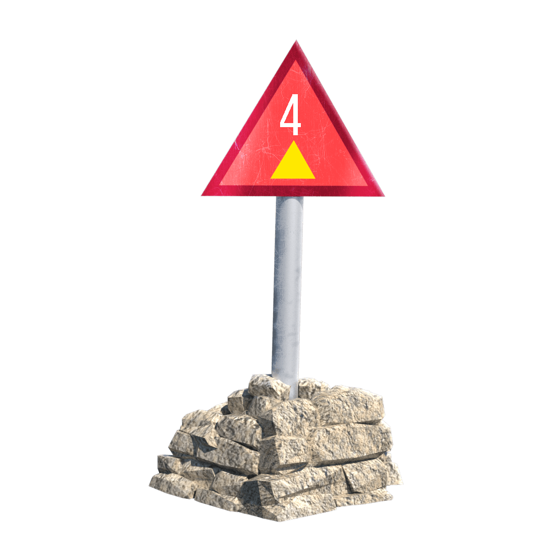 Marca de dia de estribor