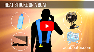 Heat stroke on a boat