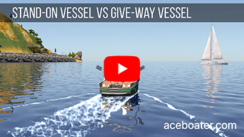 Stand-on vessel vs Give-way vessel