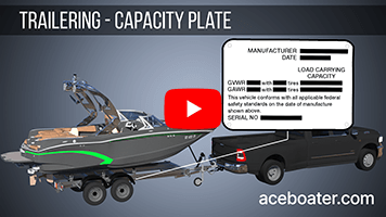 Trailering - Capacity plate