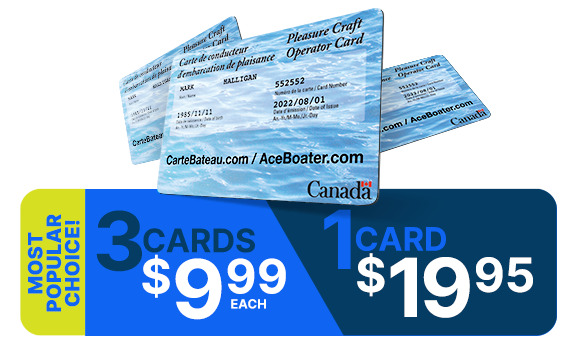 Canadian Boating License (PCOC) Replacement Pleasure Craft Operator Card  