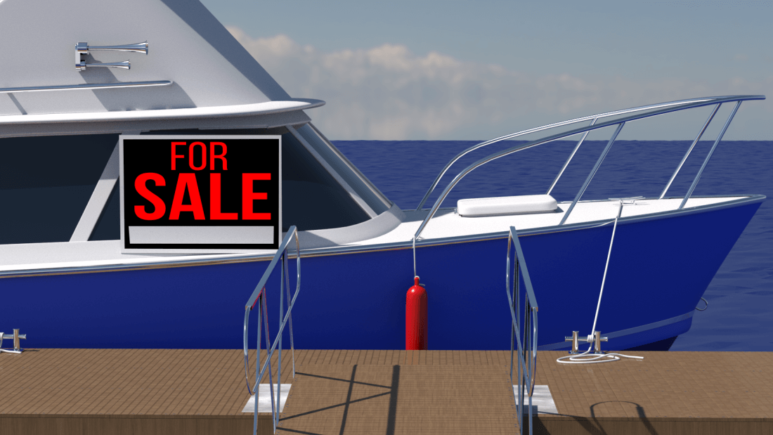 Transfer ownership of a boat