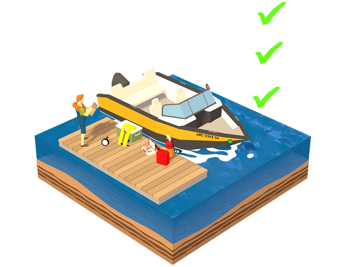 Pre-Departure Checklist for boating