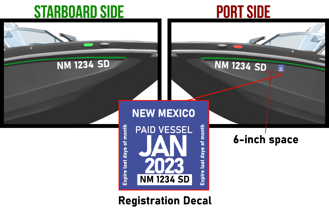 New Mexico Boat Registration requirements