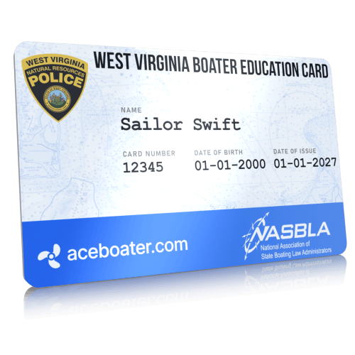 West Virginia boating card