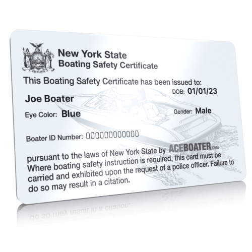 New York boater’s license