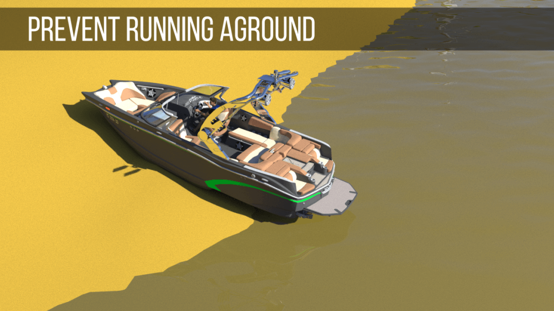 Running aground