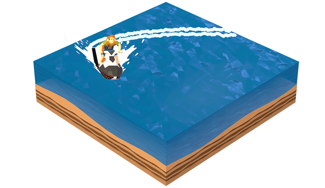 Moto acuotica velocidad insegura